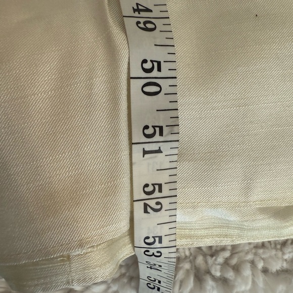 Vintage Emma Domb Wedding Dress & Veil Linen Lace Woman's 12 Union - Picture 13 of 16